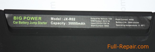 Этикетка JX-R02 фото