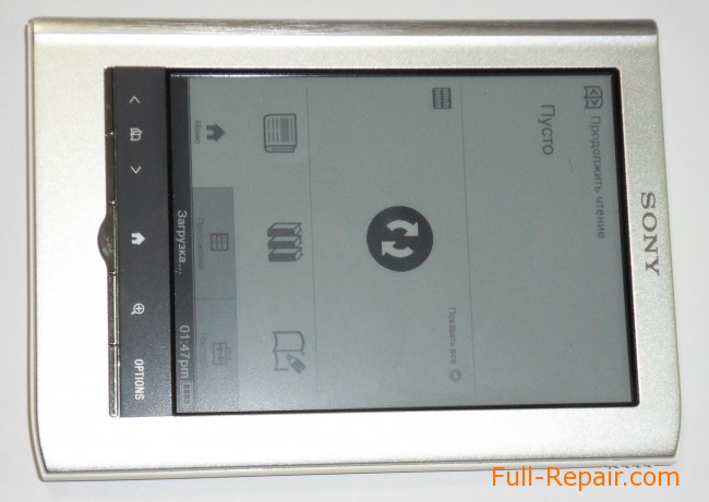 Разбираем электронную книгу Sony PRS-350