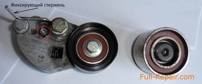 Натяжной и обводной ролики Натяжной и обводной ролики
