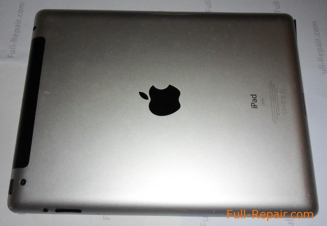 iPad 2, вид сзади