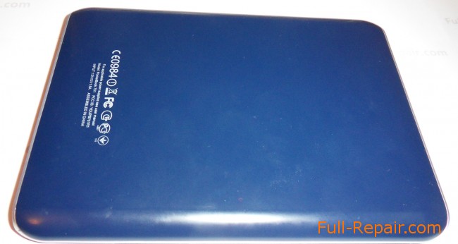 Pocketbook IQ 701. Вид сзади