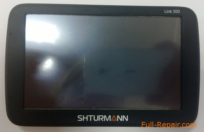 Навигатор Shturmann Link 500, вид спереди