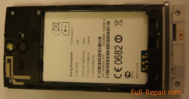 Как поменять сенсорный экран на Sony Xperia U (ST25i)